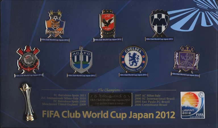 Fifa Club World Cup Trophy Pin Badge