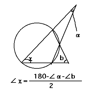 角度を求めよう 円とブーメラン 中学数学 Wiki アットウィキ
