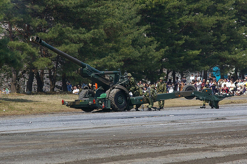 68式155mm迫撃砲