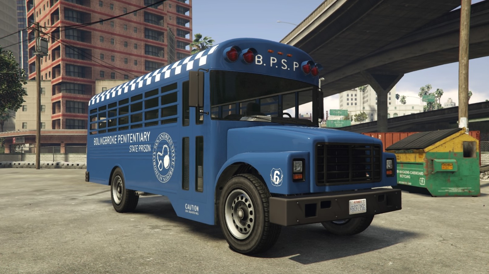 Police Prison Bus Grand Theft Auto V グランドセフトオート5 Gta5